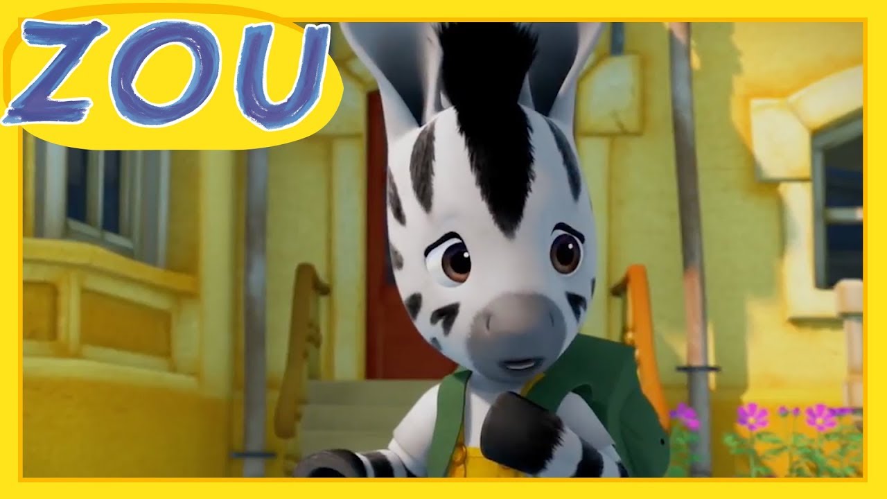 Zou in English 🎒 ZOU LEAVES HOME 🌂 Cartoons