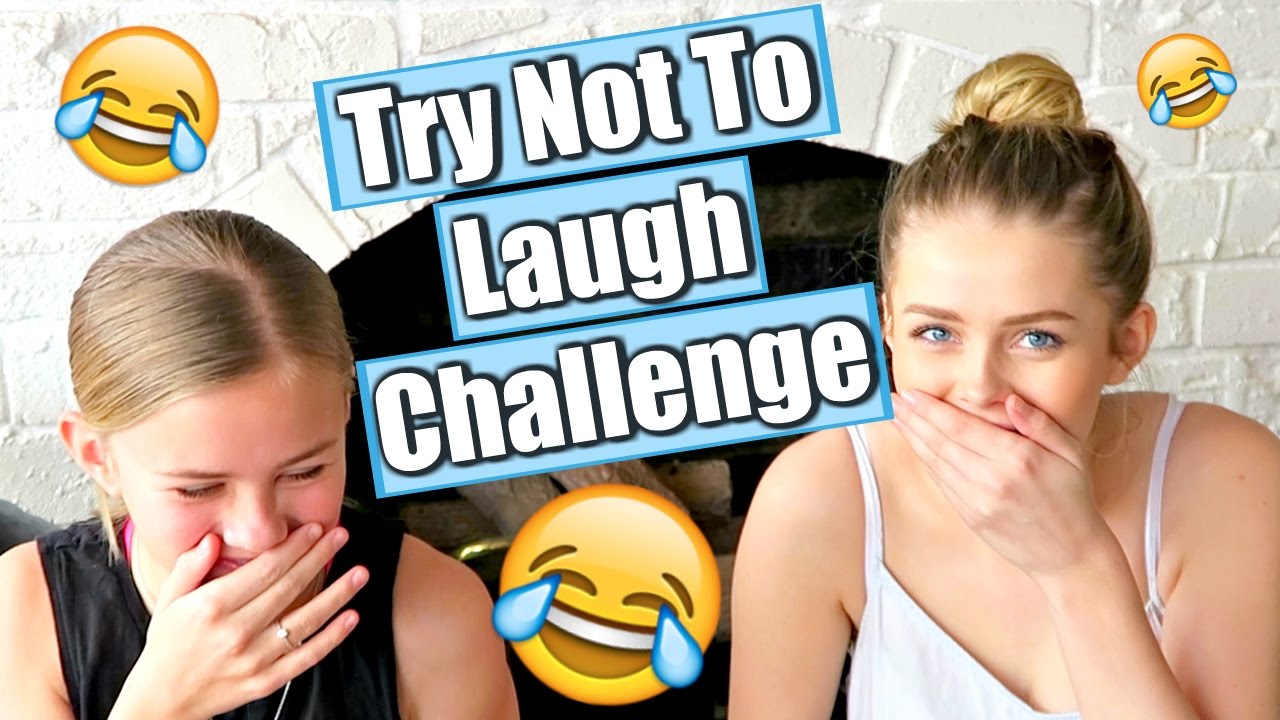Try Not To Laugh Challenge with My Sister