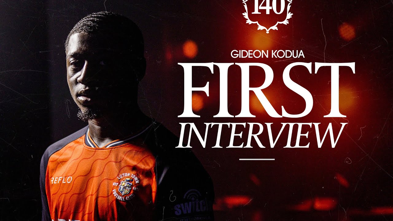Gideon Kodua joins Luton for 2025/26! | First Interview