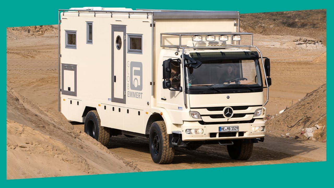 Автодом Mercedes Atego 4x4 — крошечный дом на колесах