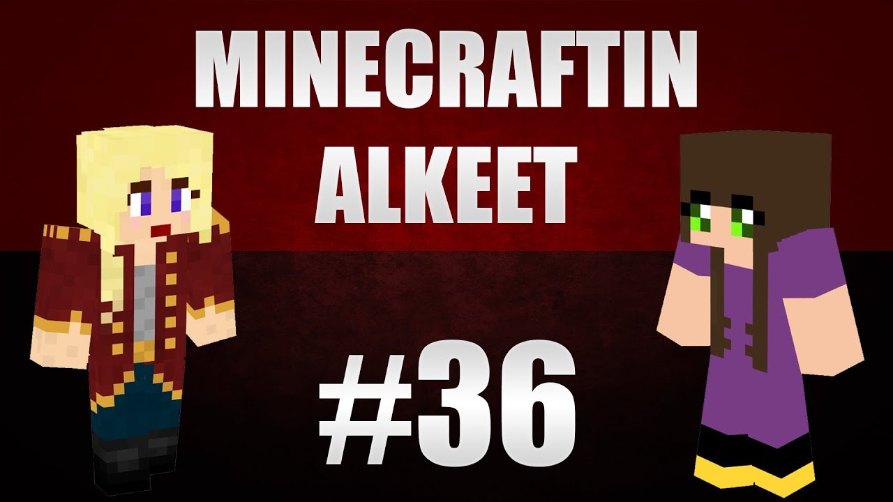 Minecraftin alkeet - Ep36 - wildeem & puuris