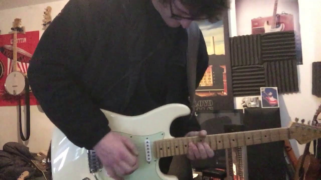 Pink Floyd - Comfortably Numb main solo cover