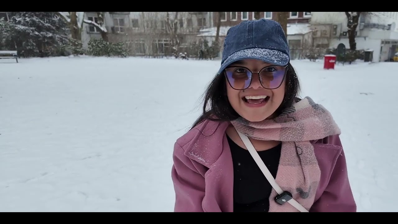 CONOCÍ LA NIEVE POR PRIMERA VEZ! ❄️ Mi reacción real (No lo podía creer) 