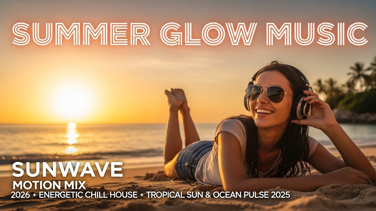 Sunwave Motion Mix 2026 🍓 Energetic Chill House &bull; Tropical Sun & Ocean Pulse 2025 #ibiza