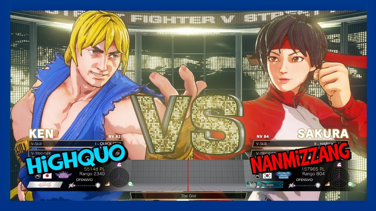 SFV ▶ Highquo (KEN) vs Nanminzzang (SAKURA) ■ STREET FIGHTER 5 🔵 BlueNocturne64TV