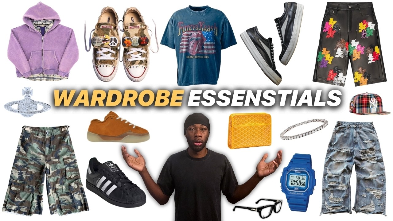 HOW TO BUILD A STREETWEAR WARDROBE | MENS FASHION
