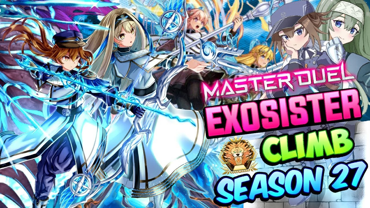 MASTER DUEL | Exosister duels | only reached Master3 demoted to Master4
