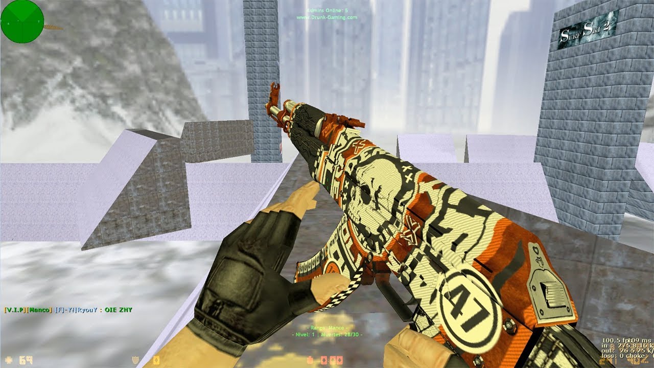 CS 1.6 - NUEVOS SERVERS DE DRUNK GAMING !! - Surf + Kill Mod