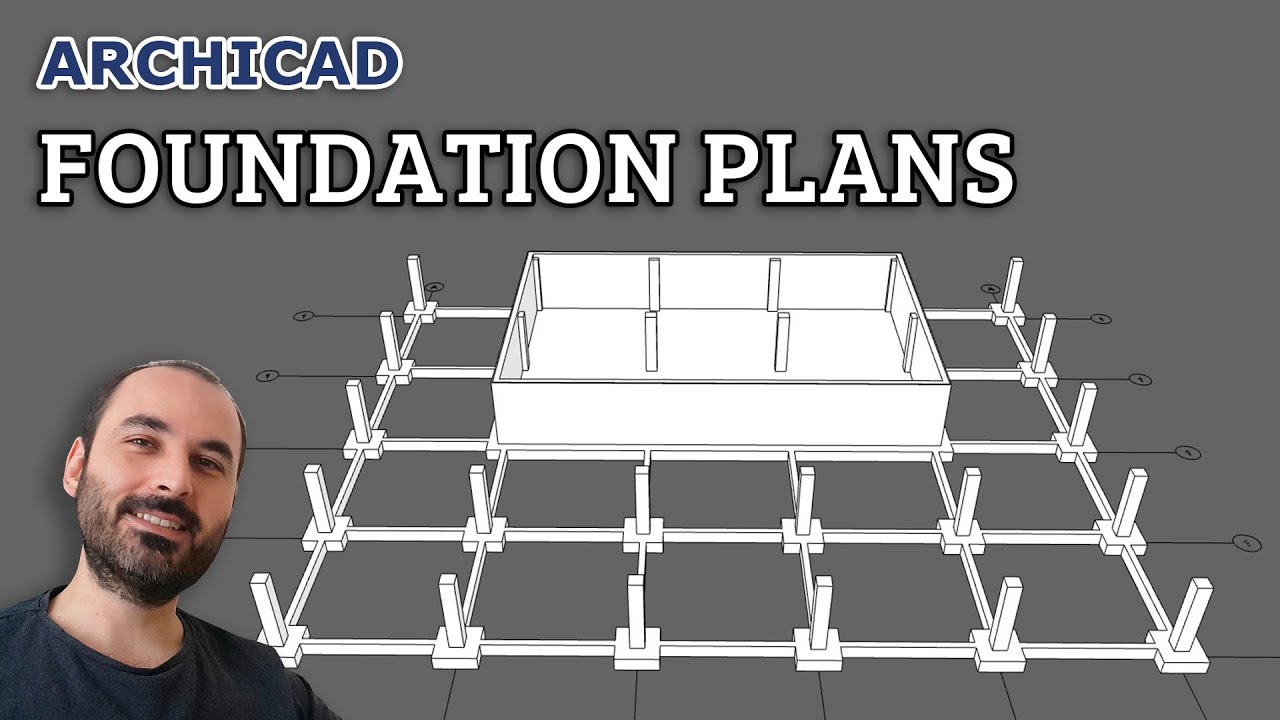 Foundation Plans in Archicad Tutorial
