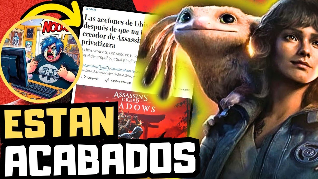 Inversores PRESIONAN para privatizar la UBISOFT tras EL BATACAZO con 'Star Wars Outlaws'