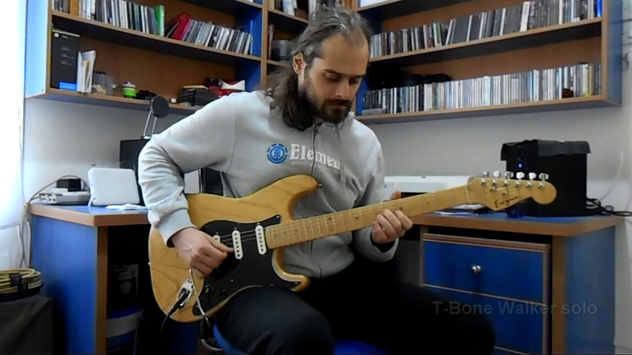 T-Bone Walker - Two bones and a pick (solo playthrough)
