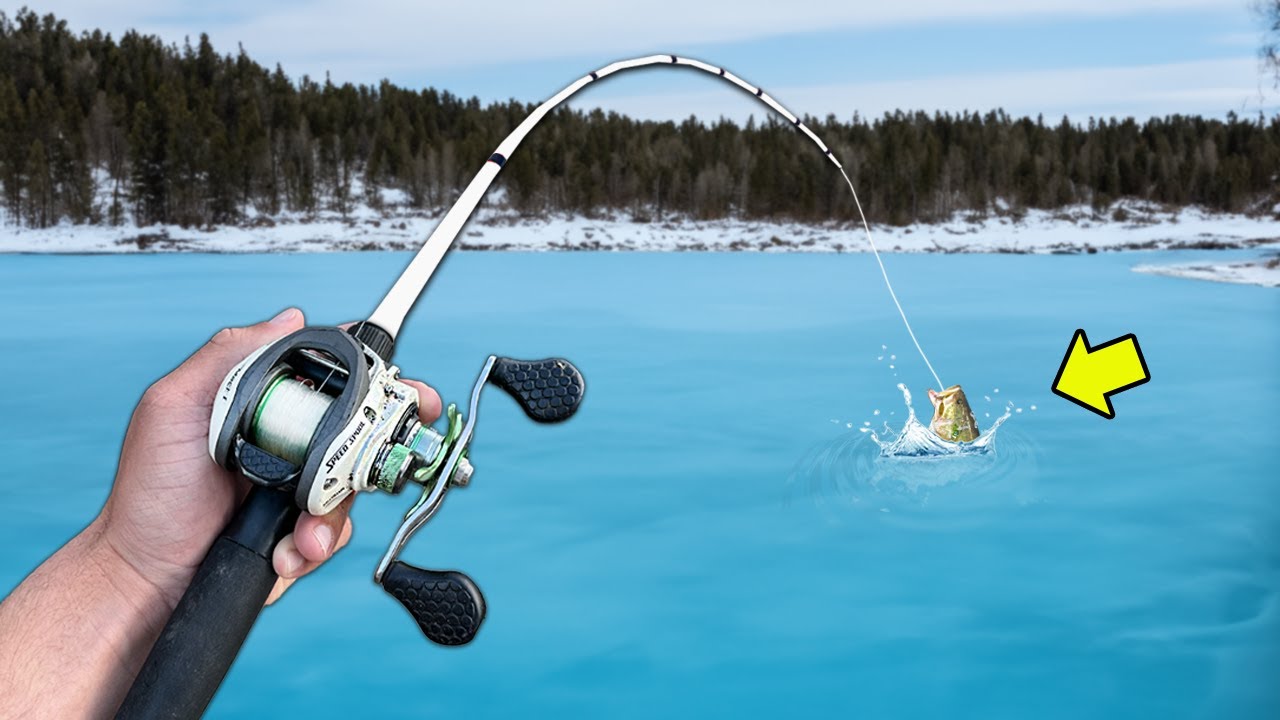 SOLO Bass Fishing Tournament in COLD WEATHER CONDITIONS (5 FISH LIMIT)