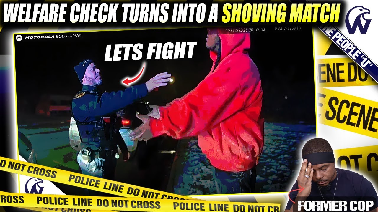 8 Cops Show Up For A Welfare Check | 1 Cop Starts A Fight