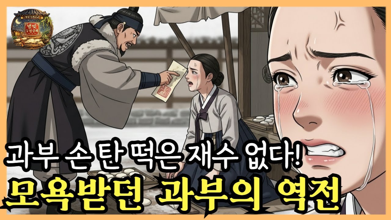 “과부 손 탄 떡은 재수 없다?” 조롱받던 여인의 반전 성공기 | 설화 | 야담 | 민담 | 전설 | 옛날이야기 | 수면동화