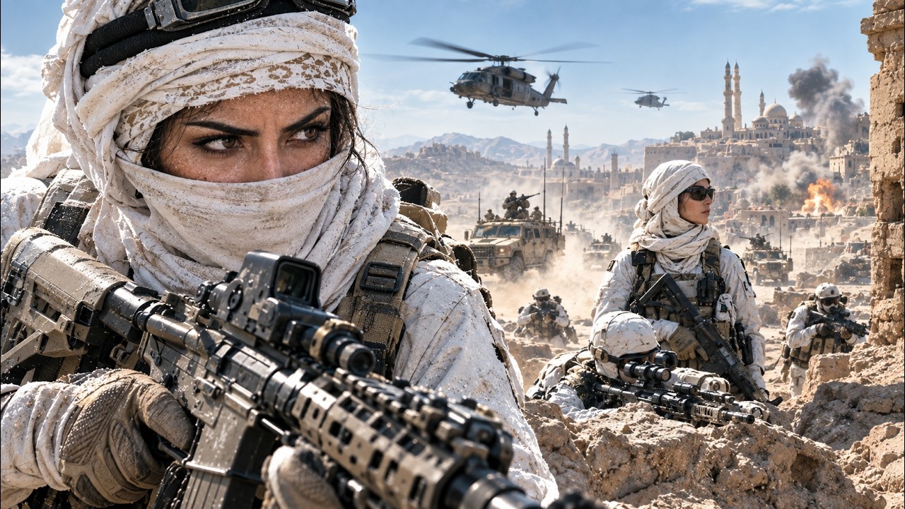 【FULL MOVIE】Female Special Forces｜Wilderness Breakthrough Special Warfare｜4K HD