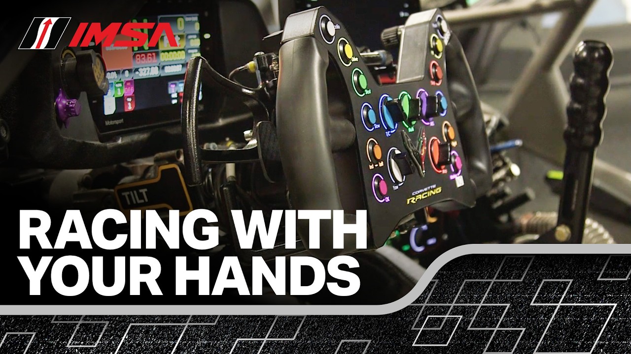 How Robert Wickens’ Hand Control System Works | Bosch and Pratt Miller Engineered Paraplegic System