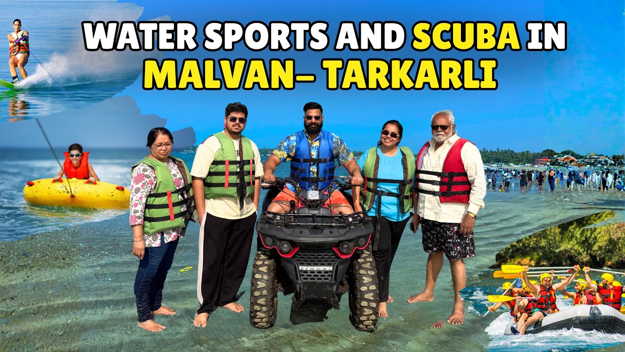 Scuba Diving & Crazy Water Sports in Malvan Tarkarli 😱