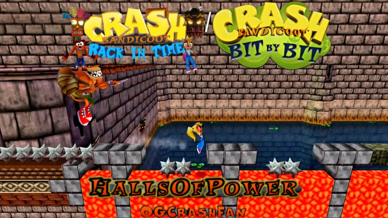 Crash Bandicoot - Back In Time Fan Game: Bit By Bit: Halls Of Power By @OG_CrashFan