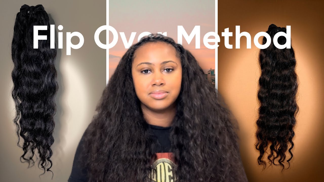 DIY Ivy’s Flip Over Sew in method with Extended Beauty Hair Co.