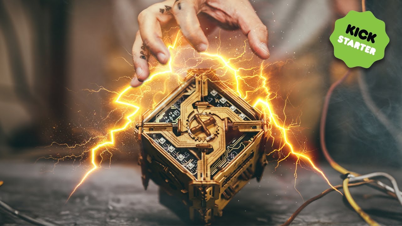 Эта головоломка просто сокрушает Kickstarter! - Tesla Puzzle Box (Собрать)