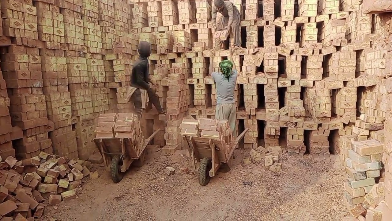 How bricks are made #foryou #youtube 