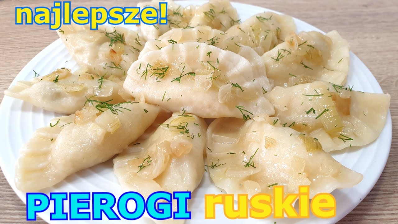 Najlepsze pierogi ziemniaczane z twarogiem - ruskie 👌 elastyczne ciasto na pierogi 👍dokładny przepis