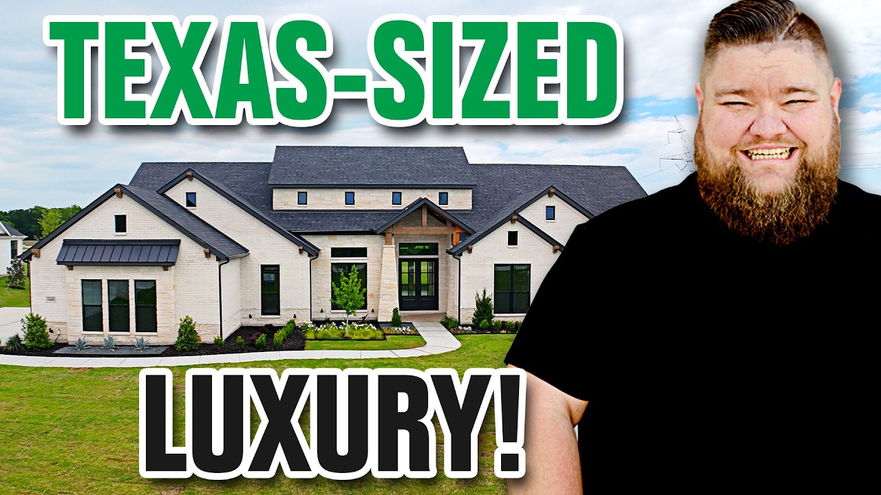 $1.7M Texas Luxury Home Tour | Custom Build on Acreage