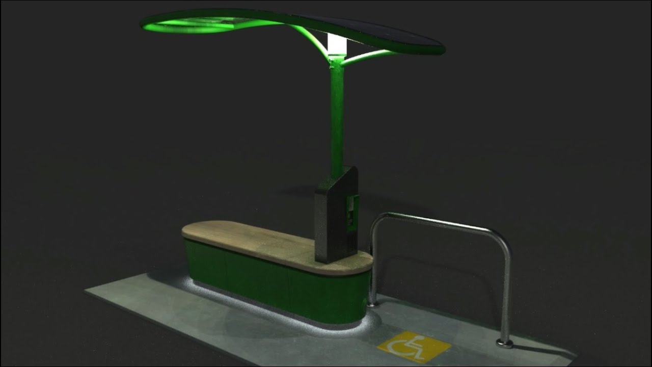 Transforming Public Spaces with Elpro Energy&rsquo;s Smart Benches!