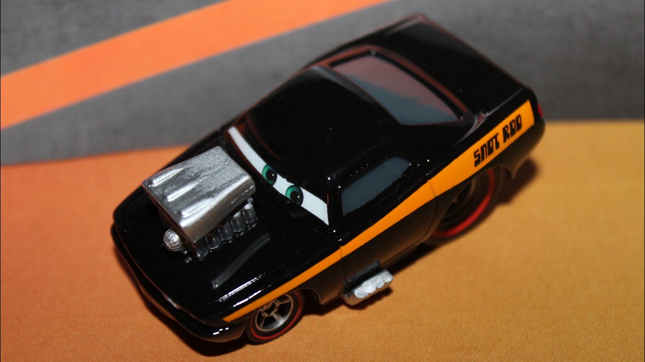 Mattel Disney Cars Jet-Black Snot Rod - Fast as Lightning Video Game (Custom) Tuners Delinquent Road