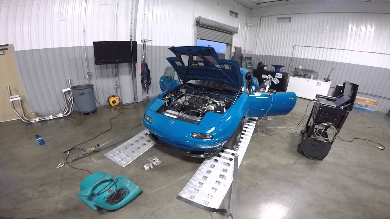 FAB9Tuning Manifold w/ EFR 6258 Turbo @ 350HP Miata