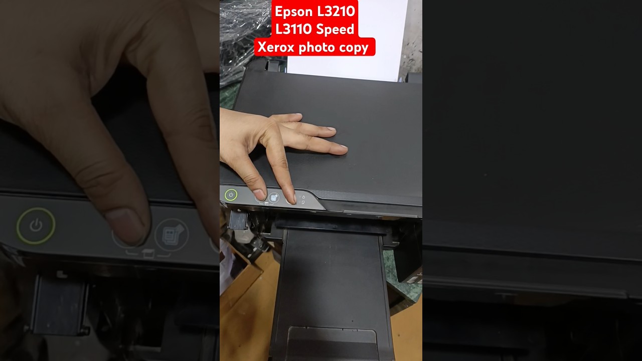 Epson L3210 L3110 Speed Xerox photo copy settings on #epson #service #speed #printersupportsoftware