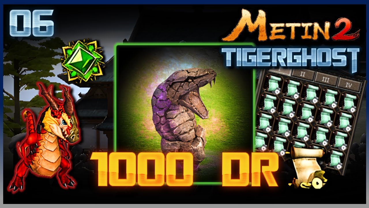 1000 DR GIVEAWAY - 500W Ausgaben f&uuml;r ALCHI & PET - Schlangentempel - Metin2 Tigerhost [006] 🐯