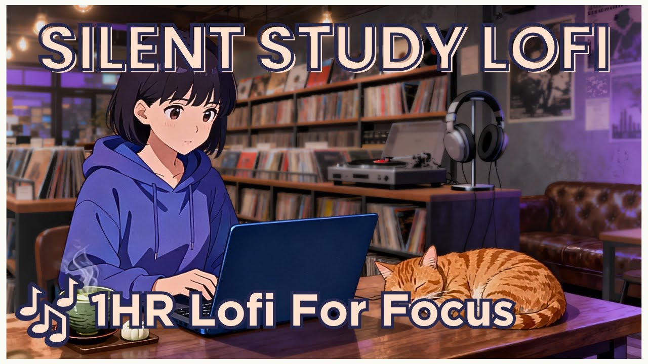 Vol.07 Vinyl Lofi Beats 2025 | Best Lofi for Book Lovers (No Ads)