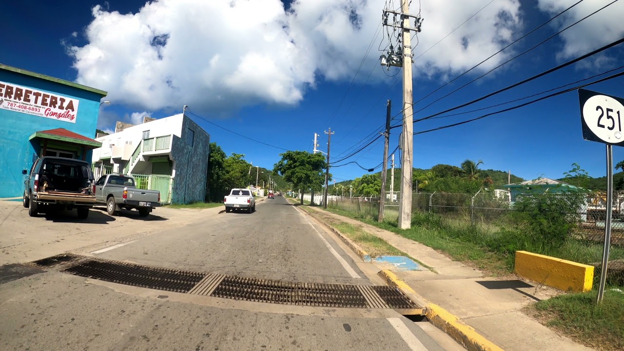 Golf Cart Through Culebra, Puerto Rico