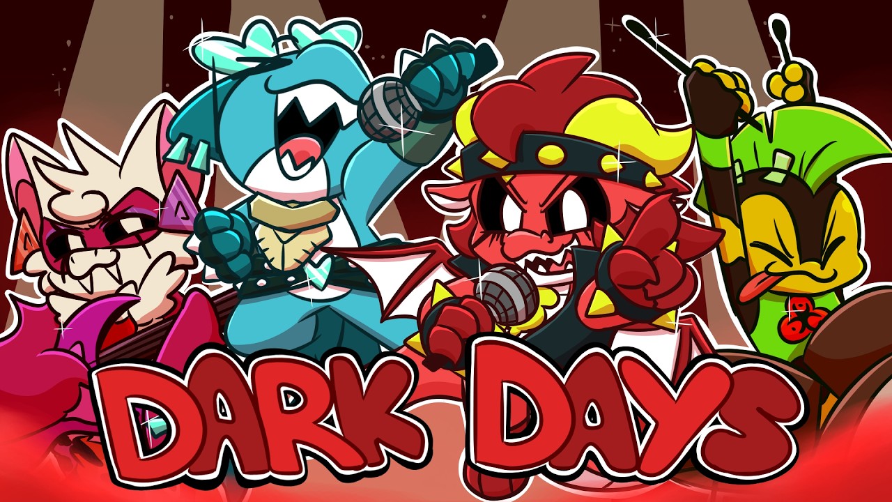 Dark days || Nightmare Critters animated song || Poppy playtime