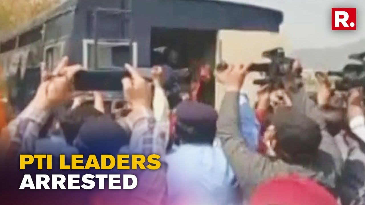 Pakistan Police Crackdown On Protestors Outside Parliament; PTI Workers Arrested