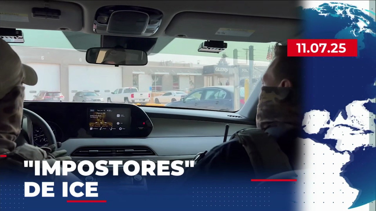 🔵 Impostores de ICE crean panico en migrantes y los atacan | 07 de noviembre de 2025 | NETV