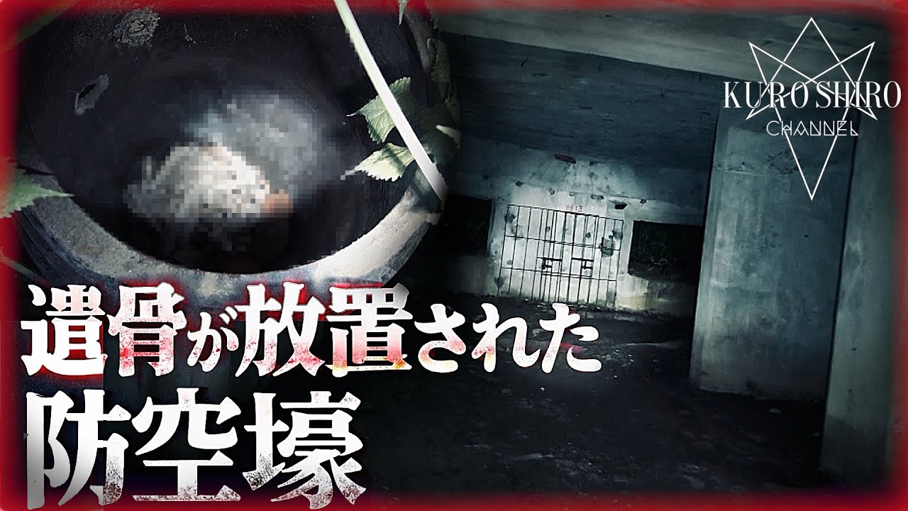 【一日限定公開】防空壕に誰か住んでる⁉︎⚠️パニック寸前⚠️