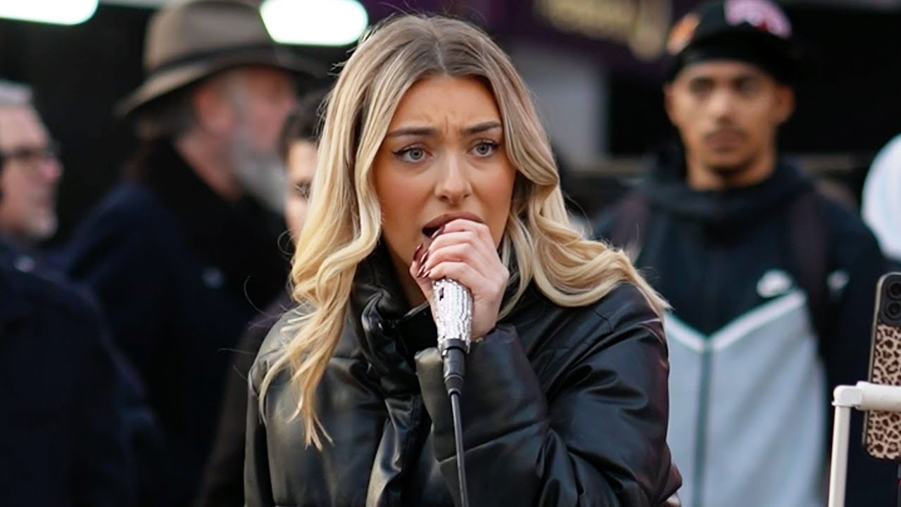 Natasha Bedingfield 'Unwritten' by Ozma in Leicester Square, March 2025