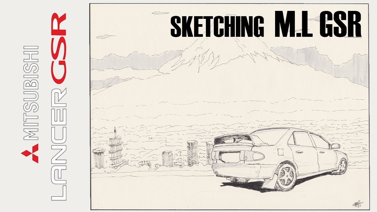 MITSUBISHI LANCER GSR (EVO I) (TIME-LAPSE)