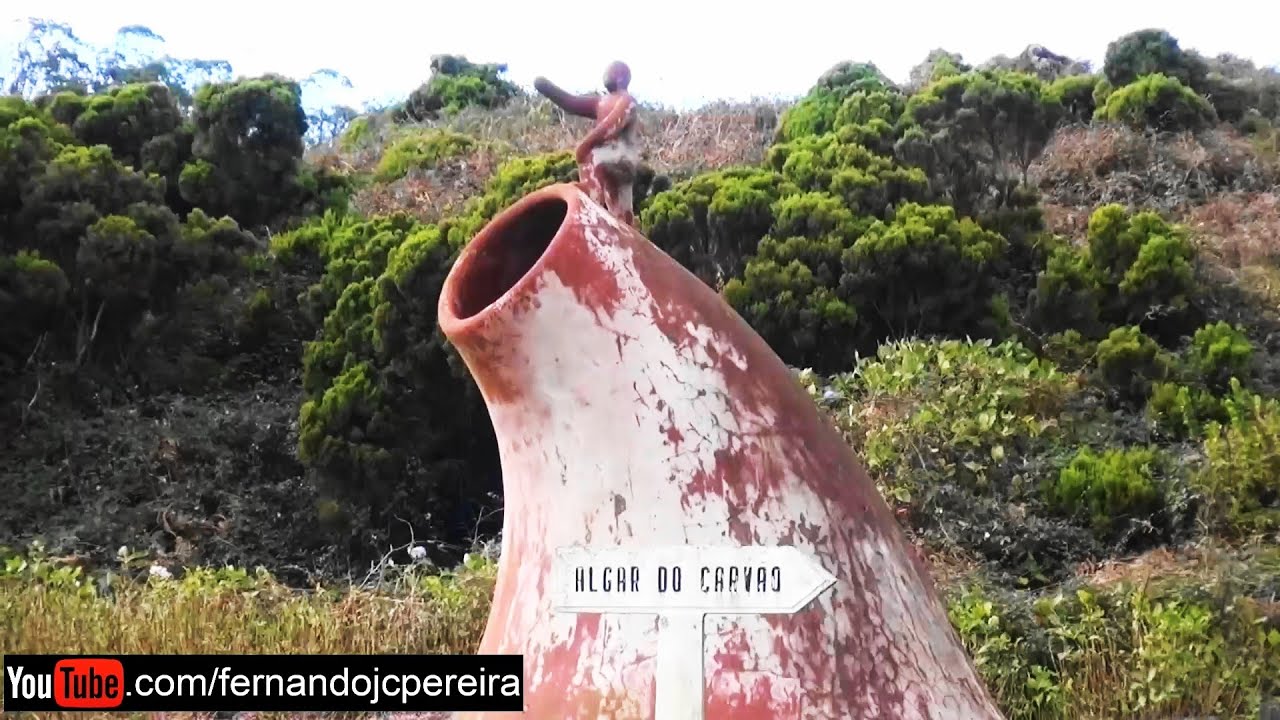 Prova Degraus do Algar do Carv&atilde;o - Ilha Terceira, A&ccedil;ores.