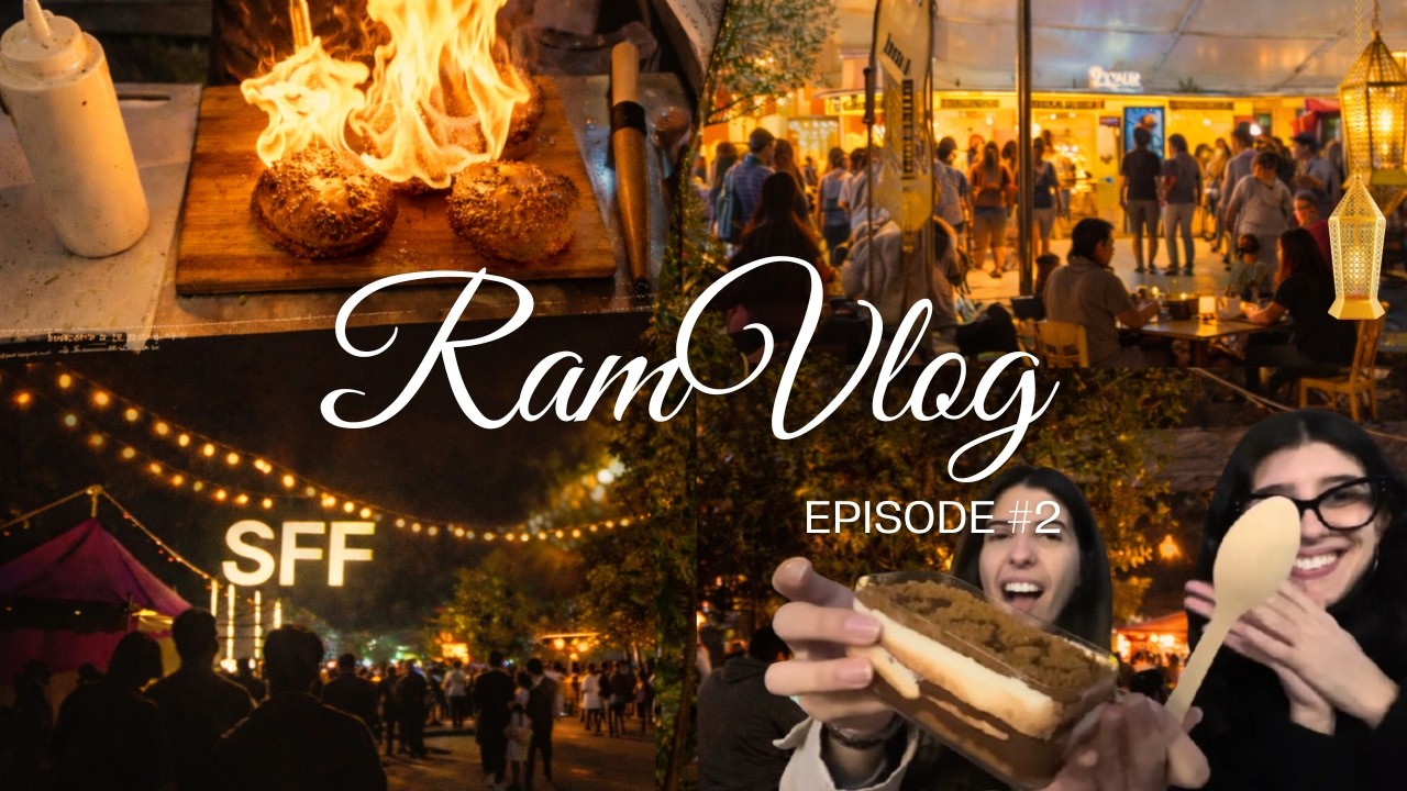 RAMVLOGS ||  street food festival شنيا جربنا في