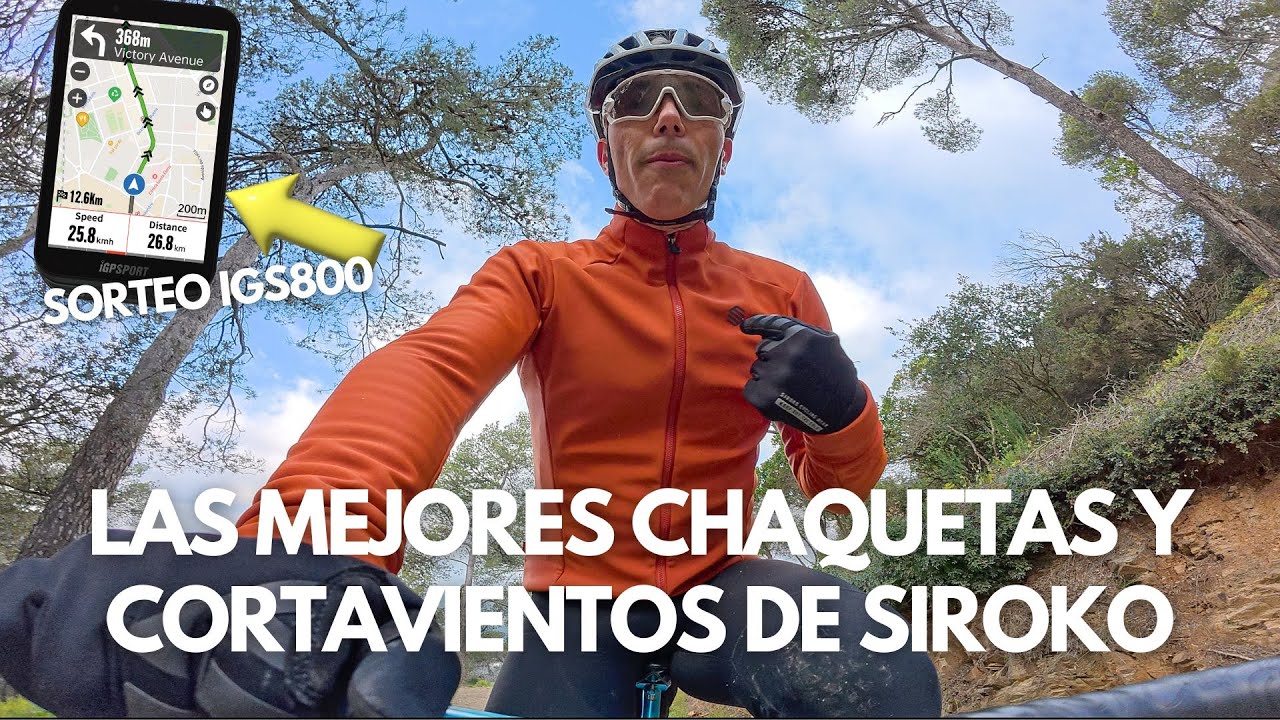 IMPRESCINDIBLES DE INVIERNO | CHAQUETAS Y CORTAVIENTOS SIROKO PARA CICLISMO