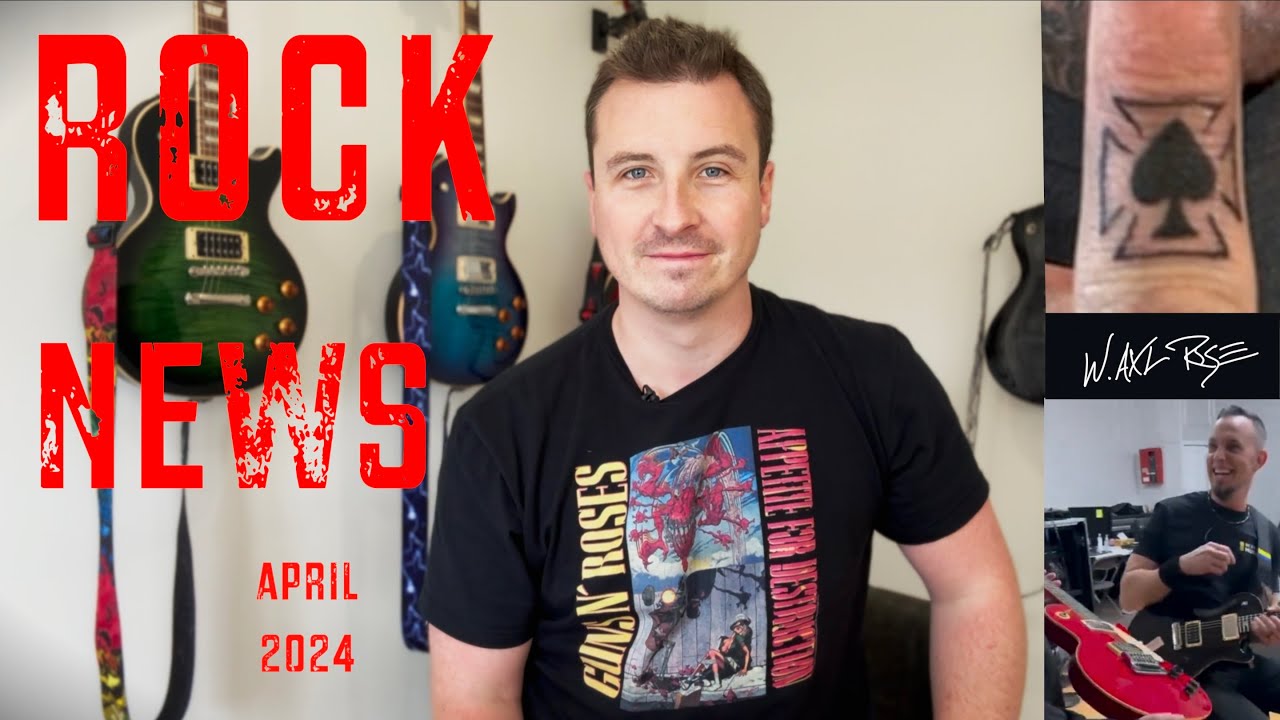 Rock News Roundup 🤘 with Chris Berrow (April 2024)