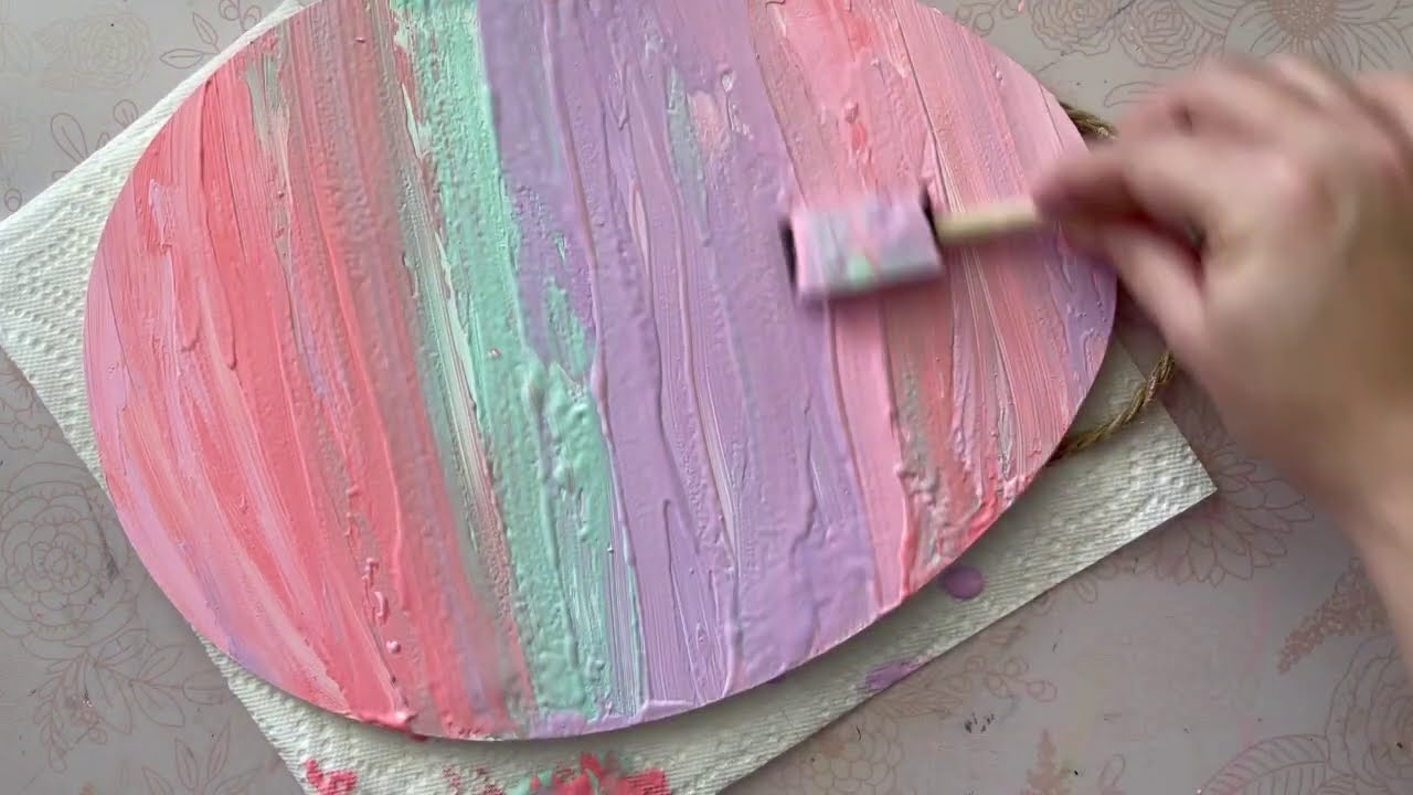 DIY Easter Egg Sign