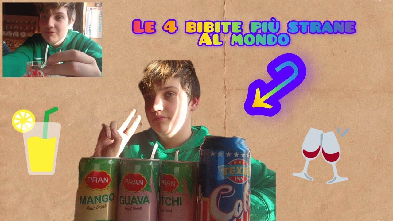 Provo le 4 bibite più strane al mondo