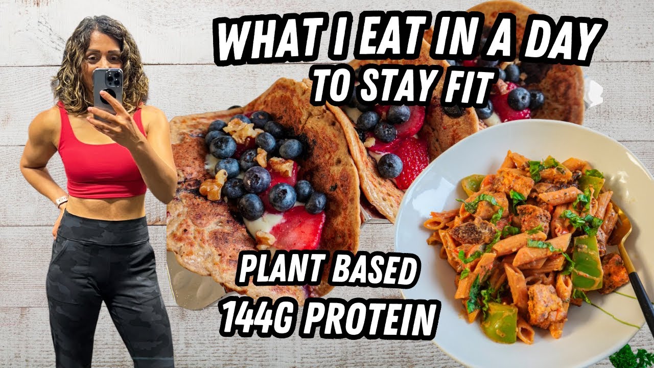 High Protein Vegan Meals to stay Fit & Strong |144g Protein, 1866 Calories (Simple & Realistic)