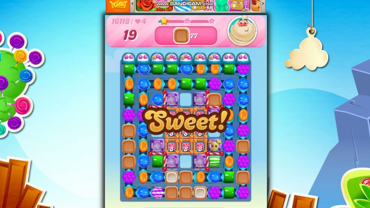 Candy Crush Saga Level 16118 NO BOOSTERS