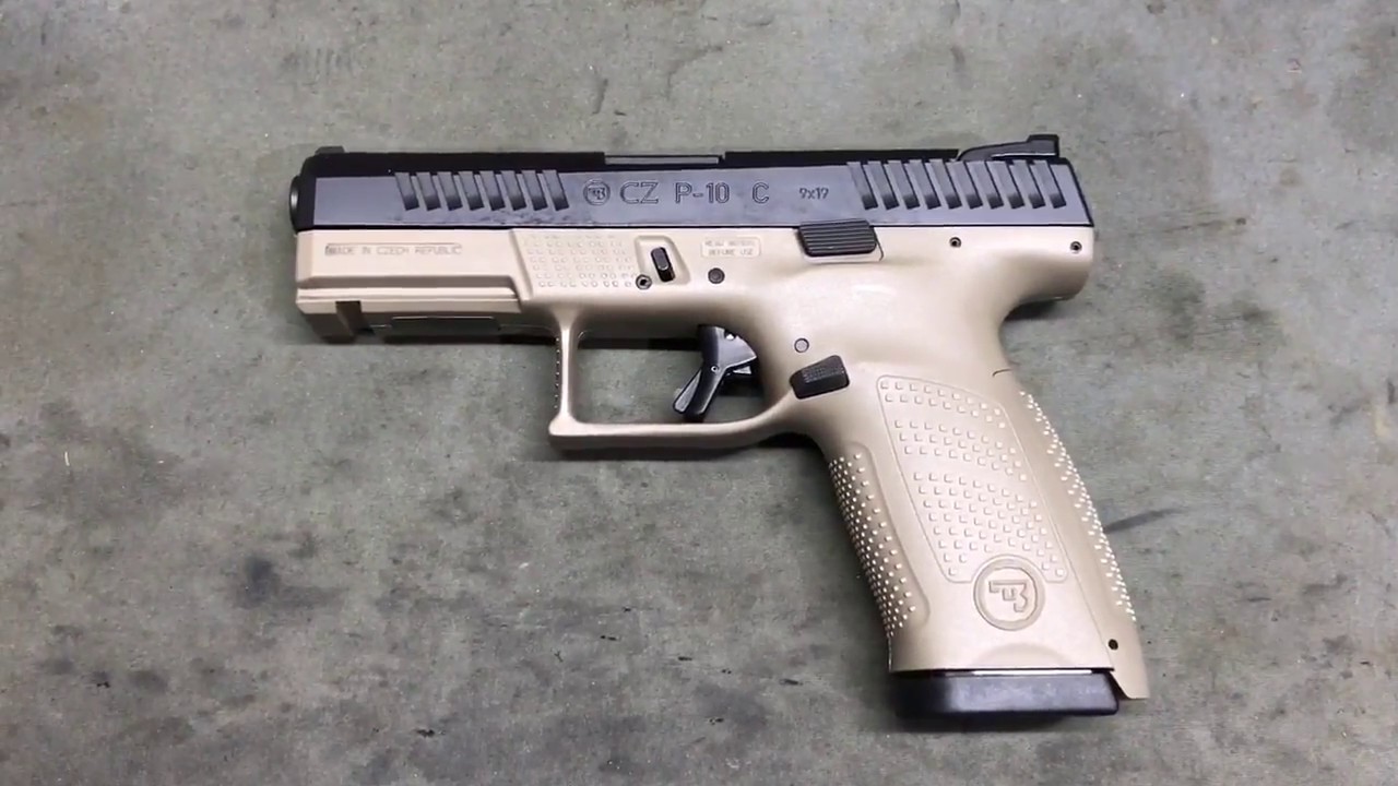 CZ P-10C with Factory Night Sights
