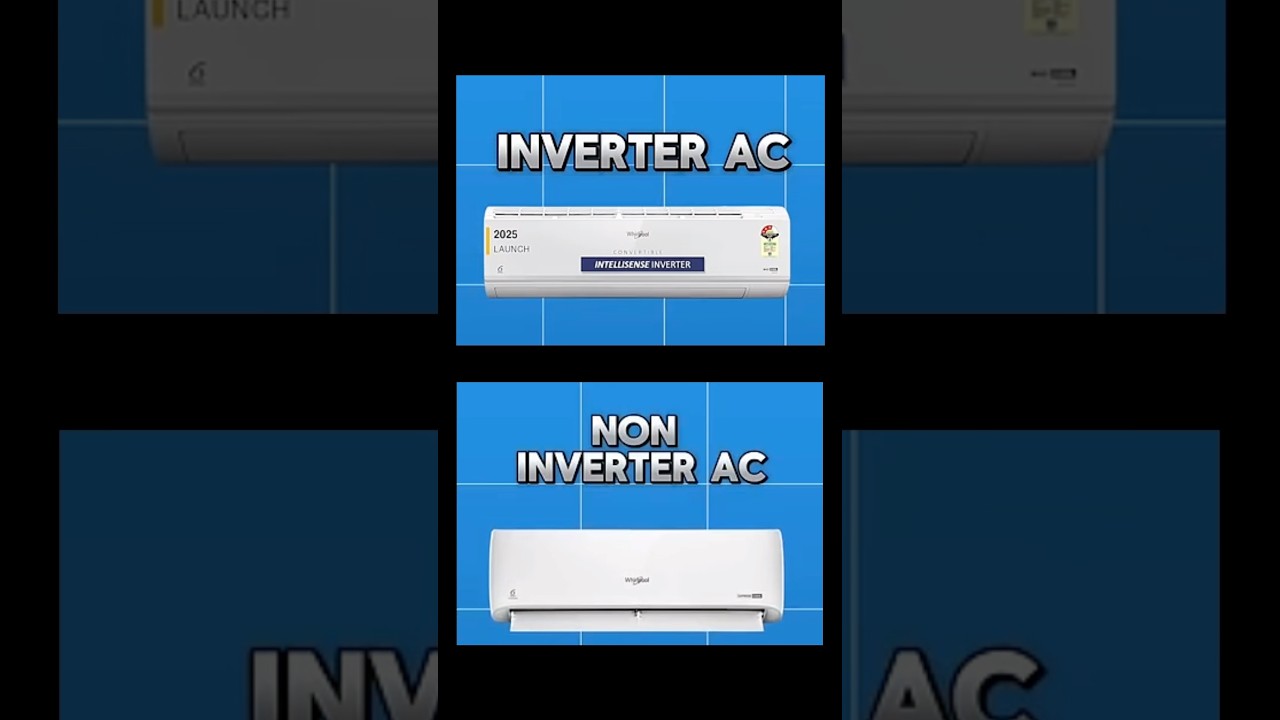 Inverter AC vs Non Inverter AC #shorts